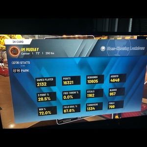 NBA 2k20 Xbox one account